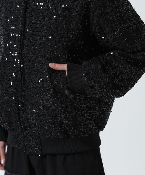 FR(13)NDS（フレンズ）の「FR(13)NDS/フレンズ/TWEED JUMPER（ブルゾン・メンズ・ブラック・F）」の10枚目の写真