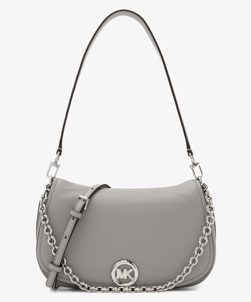 MICHAEL KORS(マイケルコース)の「NOLITA レザー コンバーチブル ショルダー ミディアム(ショルダーバッグ・レディース・グレー系・FREE)」の1枚目の写真