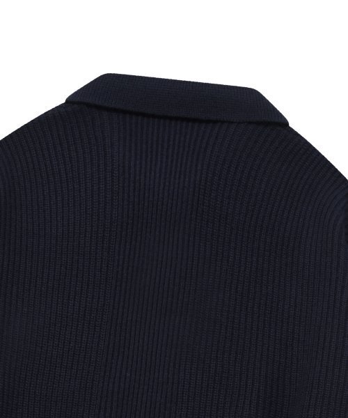 COVERNAT(カバーナット)の「ラムズウールカラーニットネイビー(ニット/セーター・レディース・その他・SMALL/LARGE/MEDIUM/X-LARGE)」の4枚目の写真