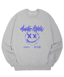 MONSTER REPUBLIC（モンスターリパブリック）の「スマイルパステルブルースウェットグレー_8141（スウェット）」