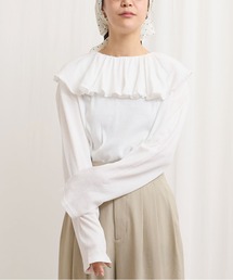 fig Ｌondon | ZIM tereko frill pullover(Tシャツ/カットソー)