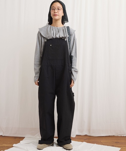 fig Ｌondon（フィグロンドン）の「ZIM tereko frill pullover（Tシャツ/カットソー・レディース・グレー/ブラック/ホワイト・FREE）」の6枚目の写真