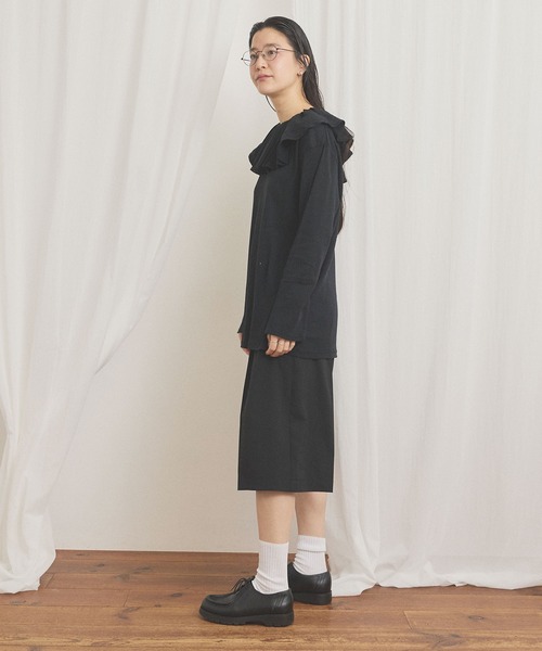 fig London（フィグロンドン）の「_ZIM tereko frill pullover（T