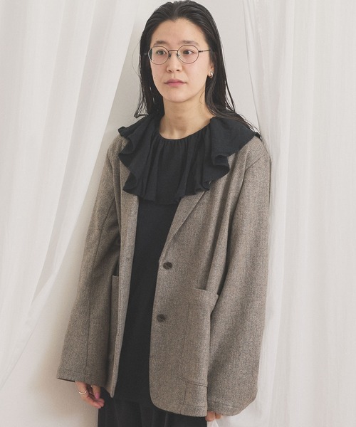 fig London（フィグロンドン）の「_ZIM tereko frill pullover（T