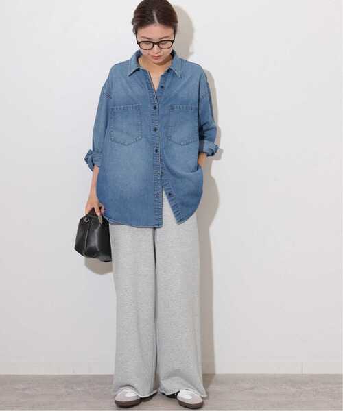 WEB限定追加》デニムオーバーサイズシャツ（シャツ/ブラウス