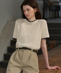 ANDNEEDS（アンドニーズ）の「Cotton low Shorts (pale khaki)（その他パンツ）」