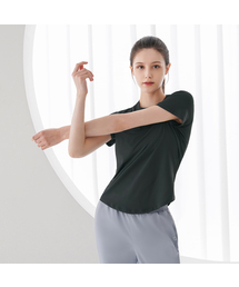 SWT25032-03 エアフレッシュ イージーTシャツ チャコール