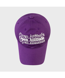 OPEN ATTITUDE（オープンアティチュード）の「シャドウボールキャップ-パープル（キャップ）」
