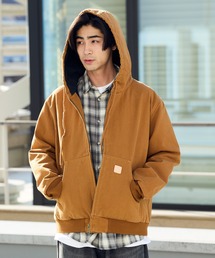 ALL RUNS（オールランズ）の「Duck-Weave Full-Zip Blouson Parka / ダックコットン キルティングライナー フルジップフーデッドブルゾン（ブルゾン）」