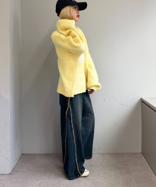 セール】シャギーDOGニット（ニット/セーター）｜w closet（ダブル