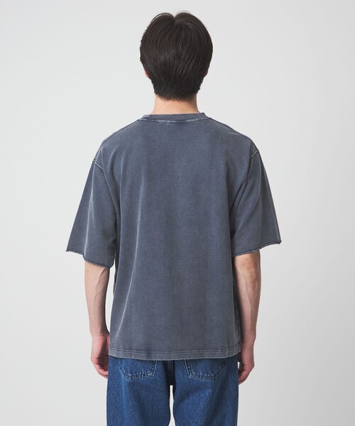 Champion(チャンピオン)の「【別注】<Champion>フェード クルーネック 半袖 スウェット(スウェット・メンズ・ブラック/ダークブラウン/ネイビー・M/L/XL)」の15枚目の写真