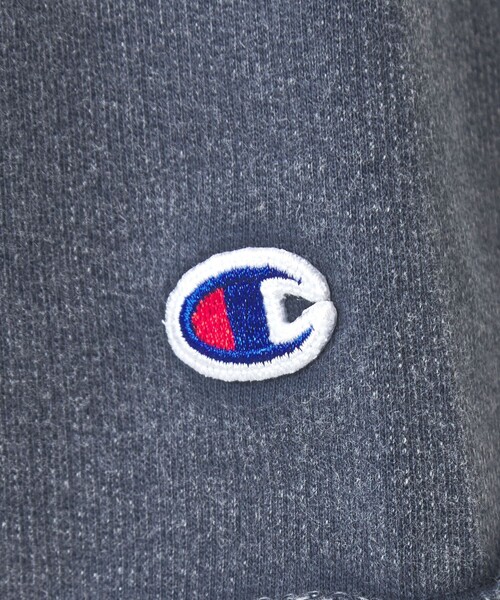 Champion(チャンピオン)の「【別注】<Champion>フェード クルーネック 半袖 スウェット(スウェット・メンズ・ブラック/ダークブラウン/ネイビー・M/L/XL)」の11枚目の写真