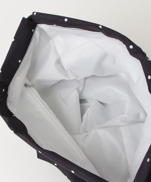 Vini（ヴィニ）の「【推し活】ウィッシュコア透明ポケット付きナップザック（バックパック/リュック・レディース・ブラック系その他/ブラック/ホワイト・FREE）」の10枚目の写真