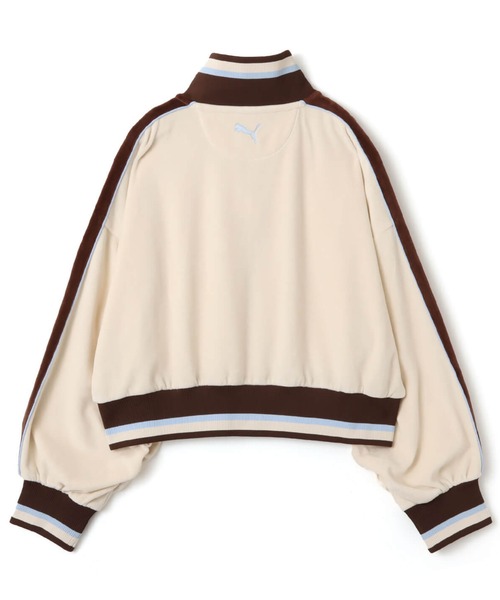 PUMA(プーマ)の「PUMA PUMA X ATMOS VELOUR TRACK JKT / プーマ プーマ x アトモス ベロア トラックジャケット【SP】(その他アウター・レディース・ホワイト・S/M/L)」の6枚目の写真