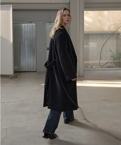 THEMARGOT(ザマルゴット)の「アルパカウールヘアダブルコート_キャメル(チェスターコート・レディース・その他・OS)」の3枚目の写真
