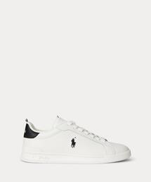 POLO RALPH LAUREN | ヘリテージ Court II レザー スニーカー(スニーカー)