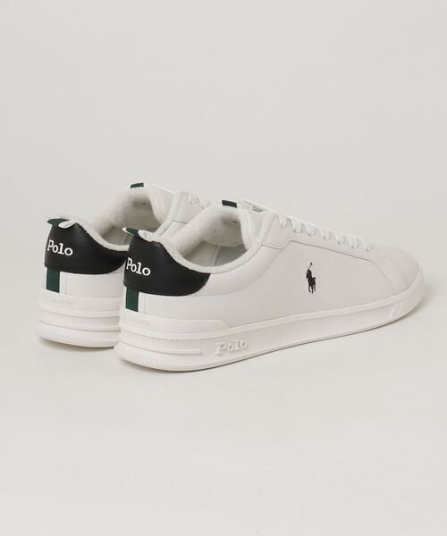POLO RALPH LAUREN（ポロ ラルフ ローレン）の「ヘリテージ Court II レザー スニーカー（スニーカー・メンズ・マルチ・10.5D/5D/6D/7D/7.5D/8D/8.5D/9D/9.5D/10D）」の6枚目の写真