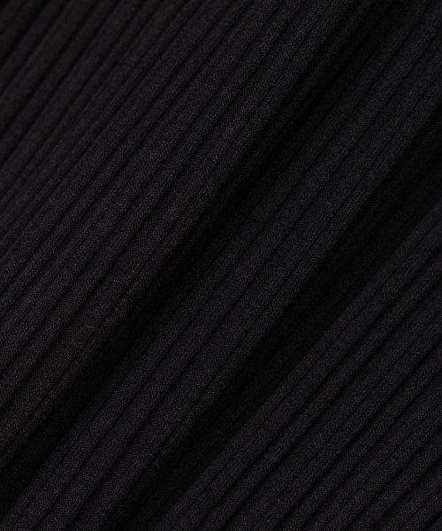 FLAWSROOM（フローズルーム）の「Ribbed Half Sleeve [BLACK]（Tシャツ/カットソー・メンズ・その他・MEDIUM/LARGE/X-LARGE）」の6枚目の写真
