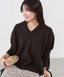 MICA&DEAL | Vネックニットプルオーバー(ニット/セーター)