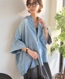 Classical Evon（クラシカルエヴォン）の「【Classical Evon】一枚でこなれ見え、品よく羽織れる。大人のライトデニムシャツ（シャツ/ブラウス）」