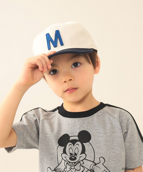 BEAMS mini(ビームスミニ)の「アルファベット ワッペン ツイル キャップ 2026SS(キャップ・キッズ・パープル/ベージュ/チャコールグレー/ホワイト系その他5・ONE SIZE)」の22枚目の写真