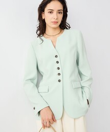 NOLLEY'S sophi ノーリーズ ノーカラージャケット スカート セット CEREMONY STYLE 2020 | NEWS | NOLLEY'S[ノーリーズ]