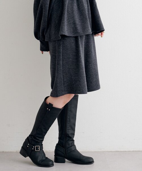 Kastane（カスタネ）の「【一部店舗限定/セットアップ対応】B ニットライクスウェットハーフパンツ（その他パンツ・レディース・ブラウン/チャコールグレー・FREE）」の13枚目の写真