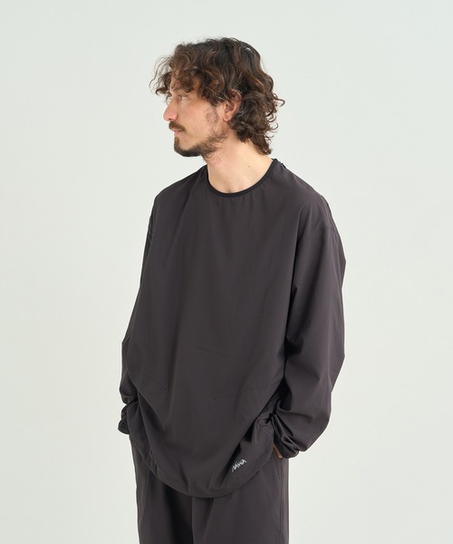 NANGA(ナンガ)の「PLC EXCURSION L/S TOPS/PLC エクスカーション ロングスリーブ トップス(その他トップス・メンズ・ブラック/グレー系その他/カーキ・L/M/S/XL)」の5枚目の写真