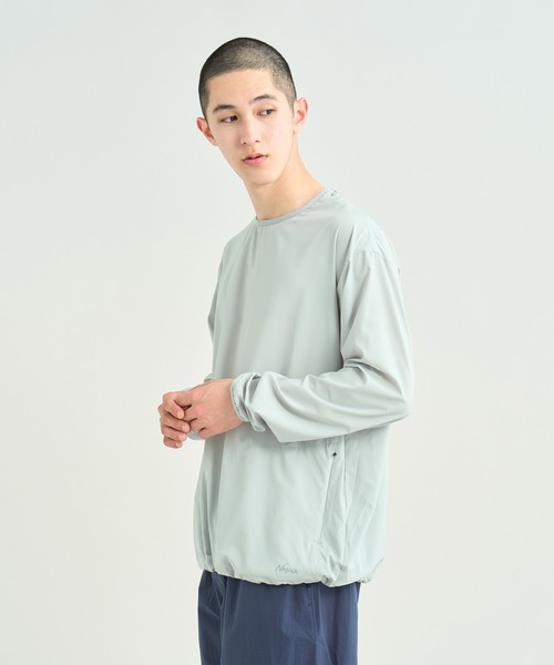 NANGA(ナンガ)の「PLC EXCURSION L/S TOPS/PLC エクスカーション ロングスリーブ トップス(その他トップス・メンズ・ブラック/グレー系その他/カーキ・L/M/S/XL)」の12枚目の写真