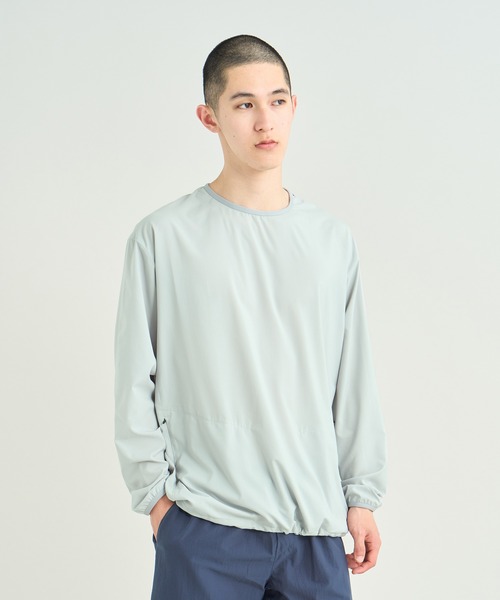 NANGA(ナンガ)の「PLC EXCURSION L/S TOPS/PLC エクスカーション ロングスリーブ トップス(その他トップス・メンズ・ブラック/グレー系その他/カーキ・L/M/S/XL)」の13枚目の写真