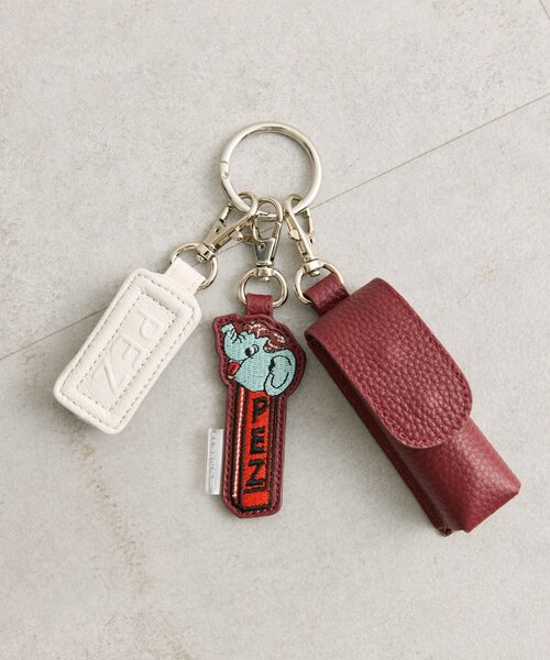 ear PAPILLONNER（イアパピヨネ）の「【PEZ(ペッツ)×ear】本革リップケースチャーム（その他・レディース・ブラック/カーキ/ボルドー・FREE）」の20枚目の写真