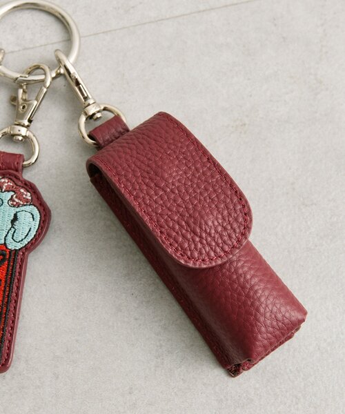 ear PAPILLONNER（イアパピヨネ）の「【PEZ(ペッツ)×ear】本革リップケースチャーム（その他・レディース・ブラック/カーキ/ボルドー・FREE）」の15枚目の写真