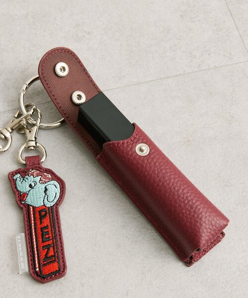 ear PAPILLONNER（イアパピヨネ）の「【PEZ(ペッツ)×ear】本革リップケースチャーム（その他・レディース・ブラック/カーキ/ボルドー・FREE）」の14枚目の写真