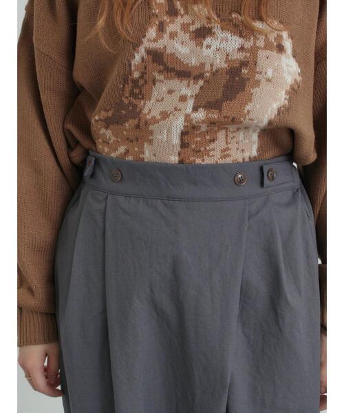 SM2（エスエムツー）の「ラップパンツ（その他パンツ・レディース・キナリ/チャコールグレー/ブラック/カーキ・F）」の16枚目の写真