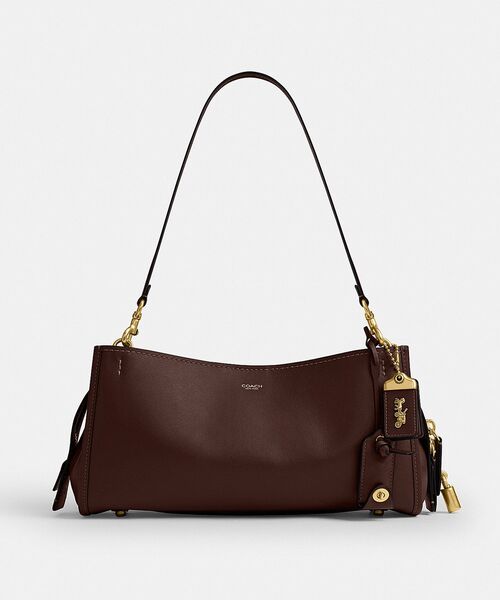 【極美品タグ付き】コーチ　ローグ　2way バッグ　チャームレザーブルーA4可能 COACH｜【公式】ローグ バッグ 34 | Rakuten Fashion(楽天ファッション