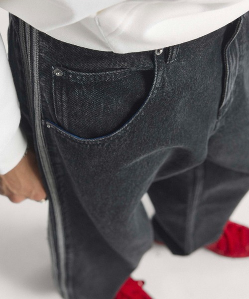 adidas/アディダス FIREBIRD ADICOLOR DENIM PANTS スリーストライプス