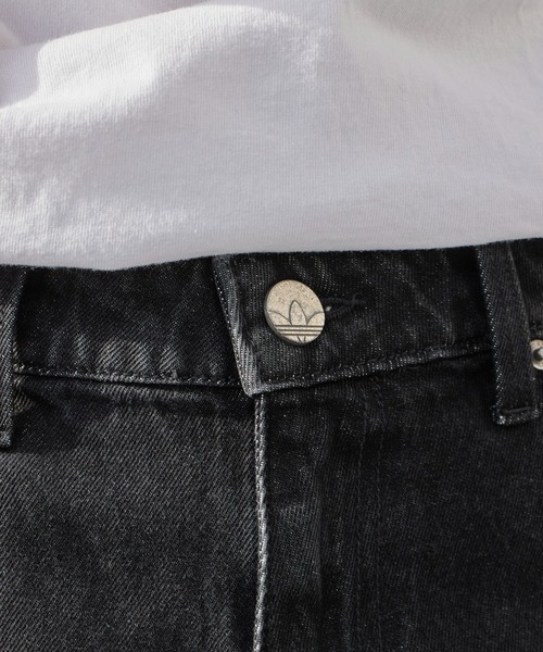 adidas(アディダス)の「adidas/アディダス FIREBIRD ADICOLOR DENIM PANTS スリーストライプス ストレートシルエット デニムパンツ 秋 秋服 2026年秋冬(デニムパンツ・メンズ・ブラック・36/34/32/30/28)」の18枚目の写真