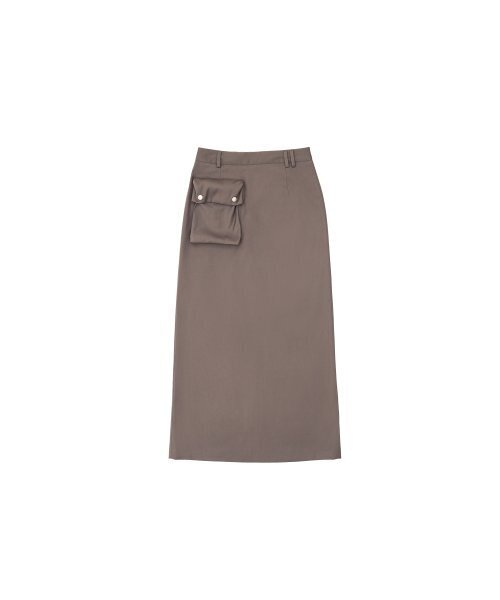 320SHOWROOM(320ショールーム)の「1Cargo Pocket Long Skirt Khaki brown(スカート・レディース・その他・SMALL/MEDIUM)」の3枚目の写真