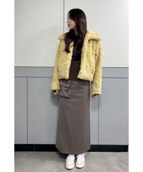 320SHOWROOM(320ショールーム)の「1Cargo Pocket Long Skirt Khaki brown(スカート・レディース・その他・SMALL/MEDIUM)」の8枚目の写真