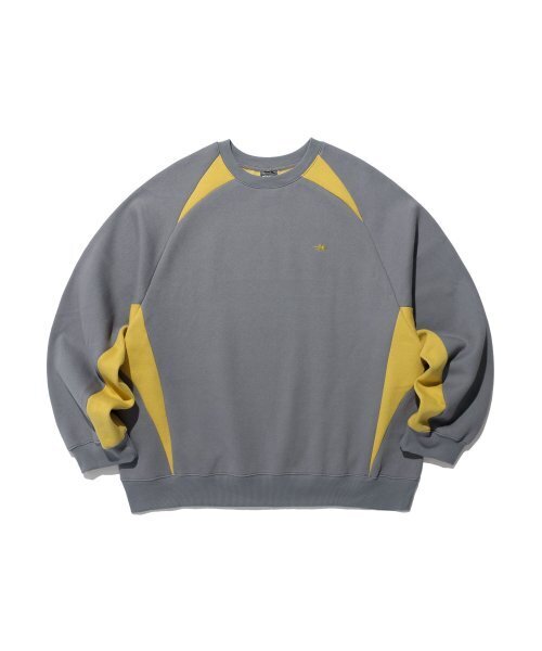 NICE GHOST CLUB(ナイスゴーストクラブ)の「SPORTY LINE SWEATSHIRTS_GREY(NG2DFUM453A)(スウェット・レディース・グレー・S/M/L)」の1枚目の写真