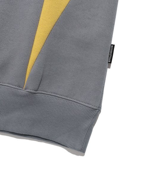 NICE GHOST CLUB(ナイスゴーストクラブ)の「SPORTY LINE SWEATSHIRTS_GREY(NG2DFUM453A)(スウェット・レディース・グレー・S/M/L)」の6枚目の写真