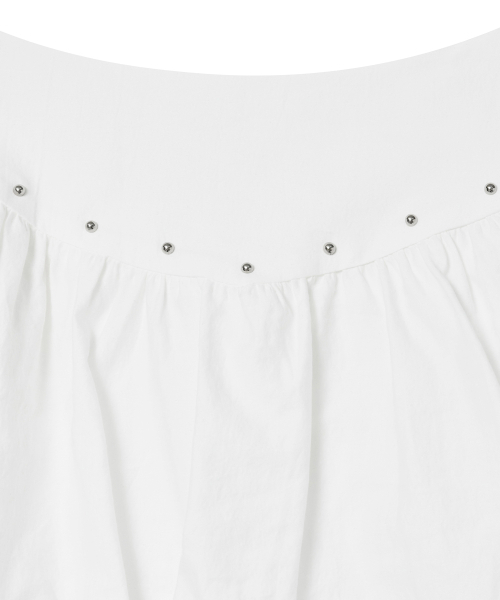 Midnight Move（ミッドナイトムーブ）の「bl skirt (white)（スカート・レディース・その他・S/M）」の3枚目の写真