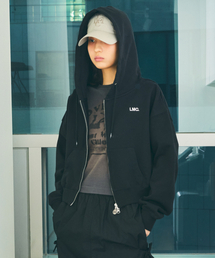 LMC( )��WM OG CROPPED ZIP-UP HOODIE black(�p�[�J�[)