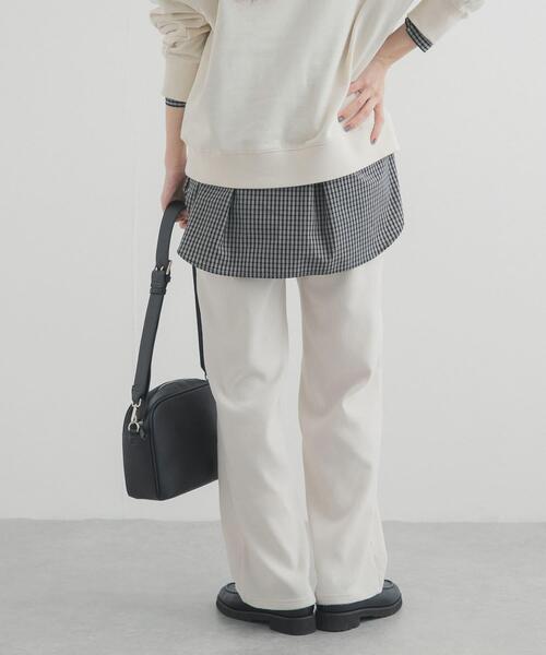 URBAN RESEARCH DOORS(アーバンリサーチドアーズ)の「ストレッチツイルイージパンツ(その他パンツ・レディース・アイボリー/ベージュ・FREE)」の5枚目の写真