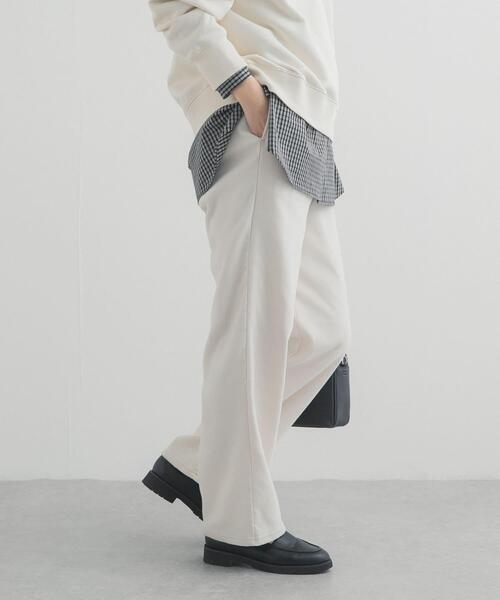 URBAN RESEARCH DOORS(アーバンリサーチドアーズ)の「ストレッチツイルイージパンツ(その他パンツ・レディース・アイボリー/ベージュ・FREE)」の6枚目の写真