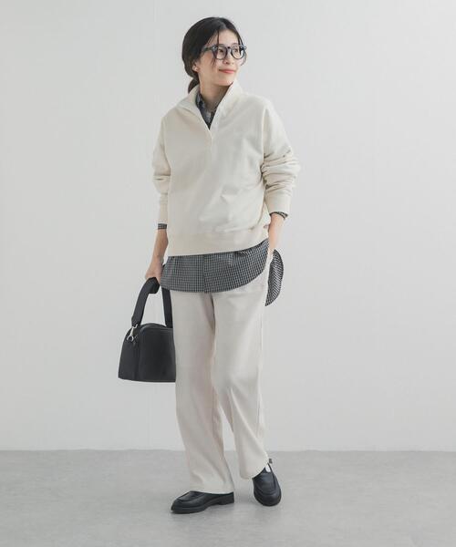 URBAN RESEARCH DOORS(アーバンリサーチドアーズ)の「ストレッチツイルイージパンツ(その他パンツ・レディース・アイボリー/ベージュ・FREE)」の9枚目の写真