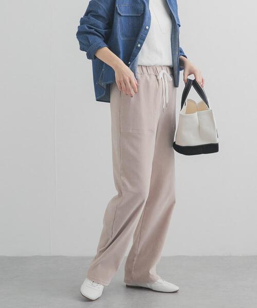 URBAN RESEARCH DOORS(アーバンリサーチドアーズ)の「ストレッチツイルイージパンツ(その他パンツ・レディース・アイボリー/ベージュ・FREE)」の17枚目の写真