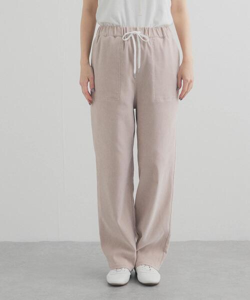 URBAN RESEARCH DOORS(アーバンリサーチドアーズ)の「ストレッチツイルイージパンツ(その他パンツ・レディース・アイボリー/ベージュ・FREE)」の20枚目の写真