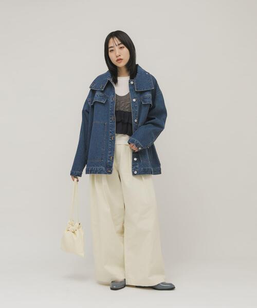 KBF（ケイビーエフ）の「カットデザインメリージェーンローファー（ローファー・レディース・ブルー/ブラック・38/37/36）」の19枚目の写真