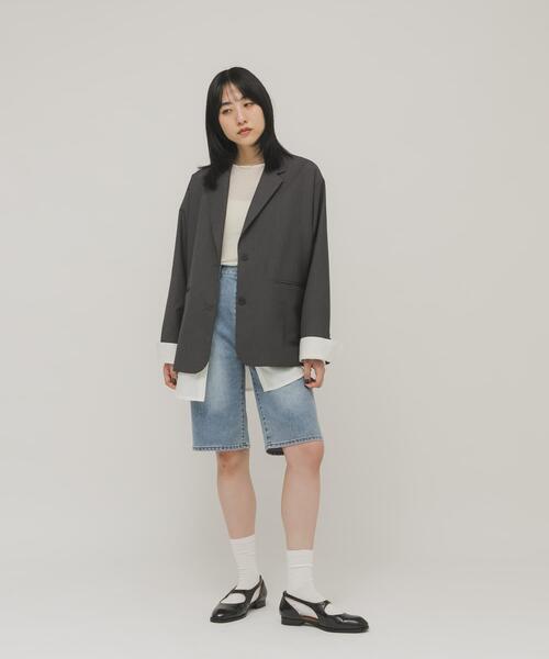 KBF（ケイビーエフ）の「カットデザインメリージェーンローファー（ローファー・レディース・ブルー/ブラック・38/37/36）」の18枚目の写真